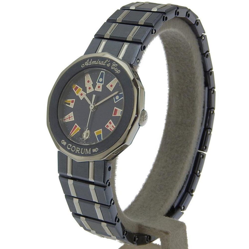 CORUM Admirals cup Watches 39.610.30 V050 Navy / Silver NavyDial Stainless... - Picture 5 of 16